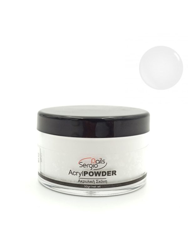 Ακρυλική Σκόνη Νυχιών Acryl Powder Milky 50gr