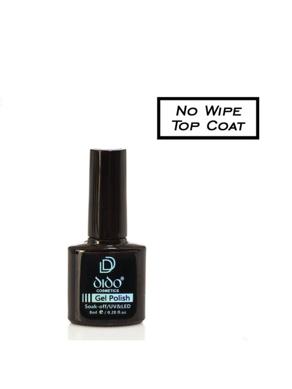 Ημιμόνιμο Βερνίκι Gel Polish No Wipe Top Coat Dido 8ml