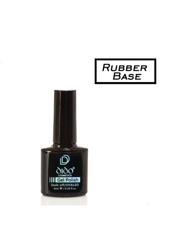 Ημιμόνιμο Βερνίκι Gel Polish Rubber Base Coat Dido 8ml