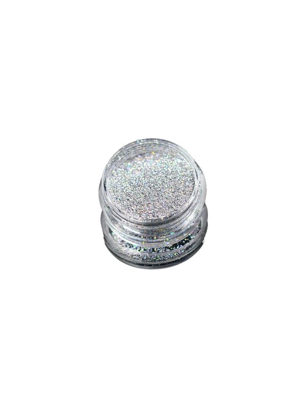 Laser Shimmer Glitter Ασημί